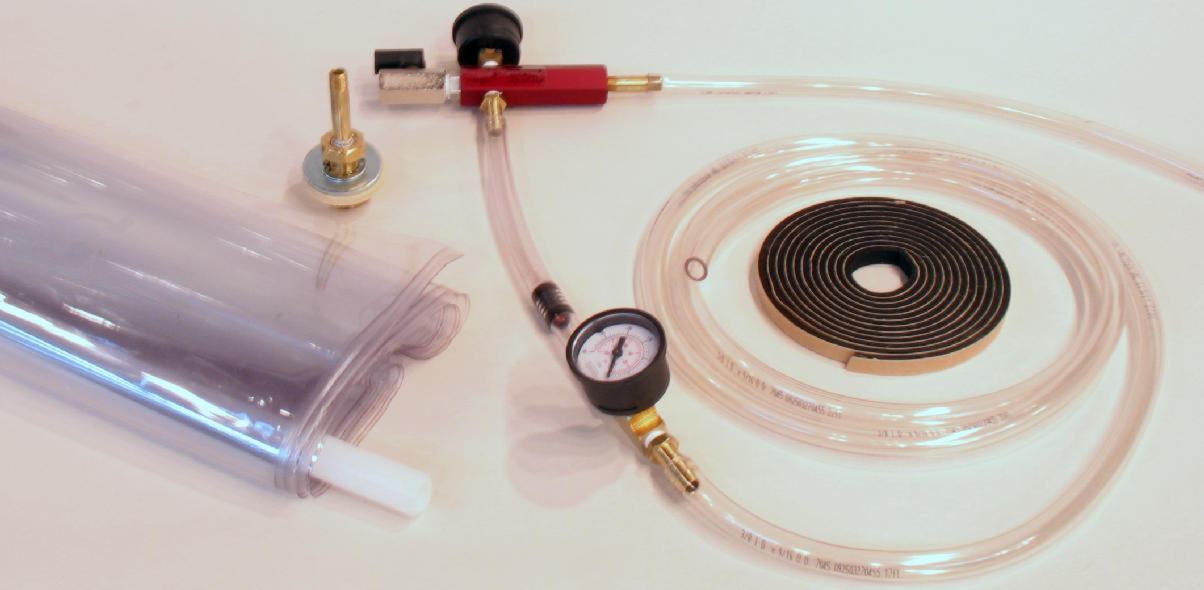 AirPowered vacuum presses for veneering & laminating